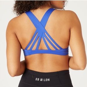 Sweaty Betty Circuit Sports Bra Blue - M